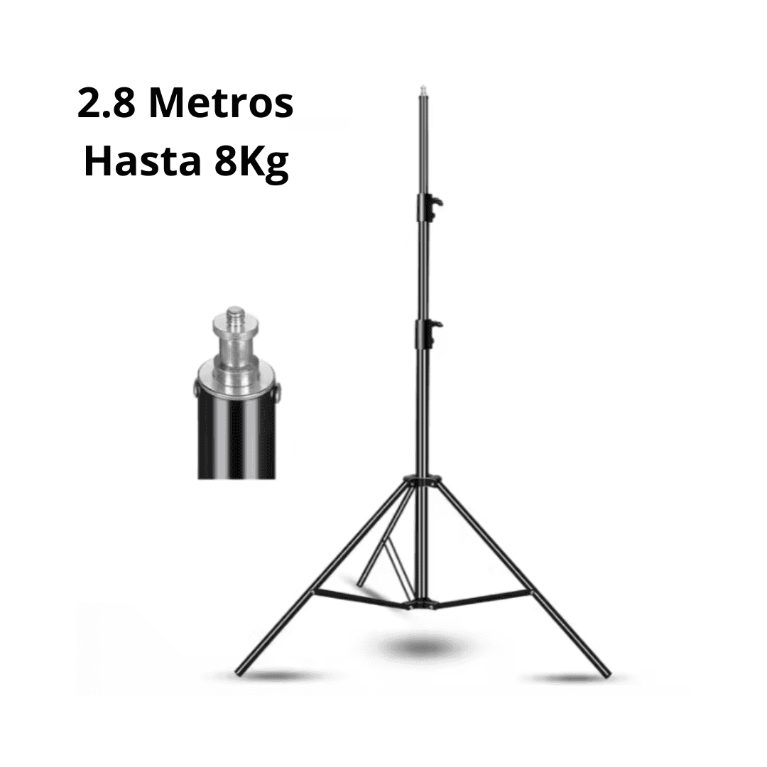 Paral de luz 2.8 metros Soporte de luz resistente