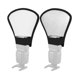 Difusor 2 en 1 reflector para flash
