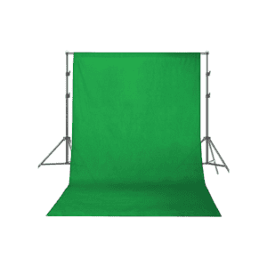 Fondo de tela verde 2x3m