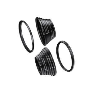 K&F Concept Juego de Adaptador de Filtros de 18 piezas. SKU0629.