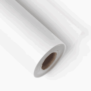 Rollo de papel blanco sin costura fondo para fotografía