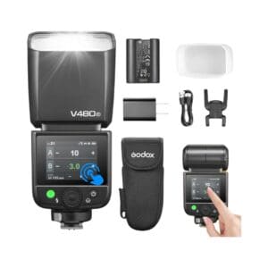 Flash Godox V480 para Canon