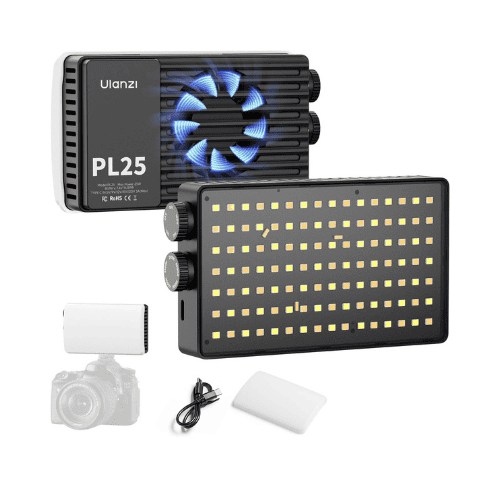 Luz de Video mini panel LED Ulanzi PL25 Bicolor 25W