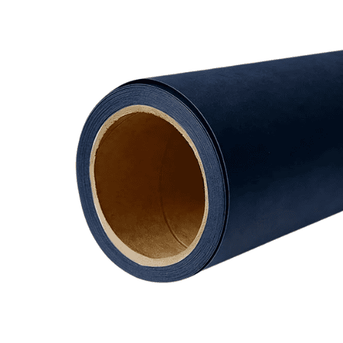 Fondo de Papel Sin Costura Para Fotografía 2.72 x 11M Azul Oscuro