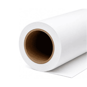 Fondo de Papel Sin Costura Para Fotografía 2.72 x 11M Blanco