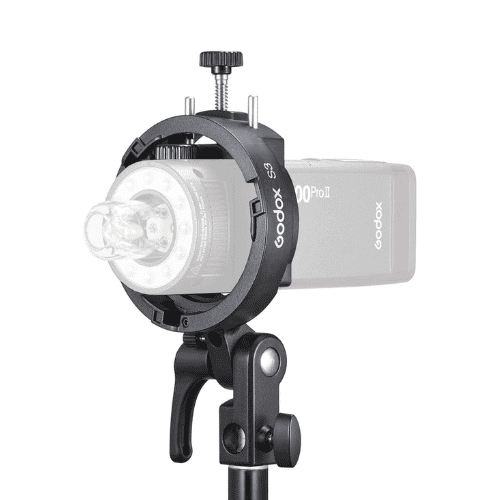 Adaptador Godox S3 Montura Bowens para Flash Portátil